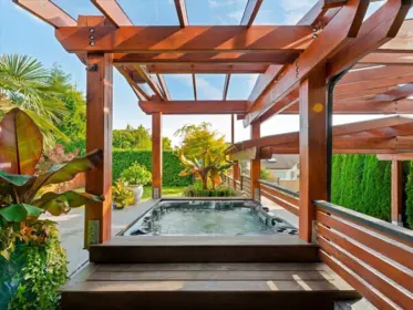 Aerial View of 1524 Ottawa Avenue, West Vancouver, BC