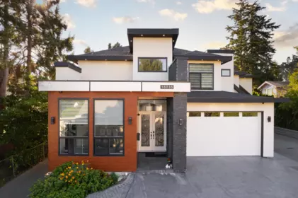 Exterior Rear Photo of 16035 10a Avenue, Surrey, BC