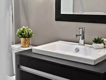 Powder Room Photo of 319 550 E 6th Avenue, Vancouver, BC