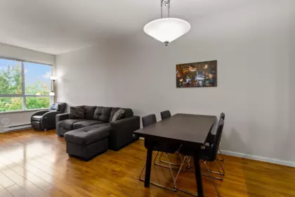 Dining Area Photo of 408 3651 Foster Avenue, Vancouver, BC