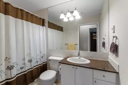 Guest Bathroom Photo of 408 3651 Foster Avenue, Vancouver, BC