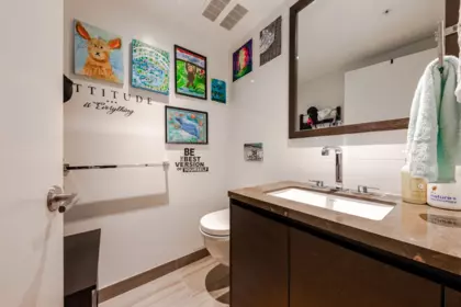 Basement Recreation Room Photo of 903 7228 Adera Street, Vancouver, BC