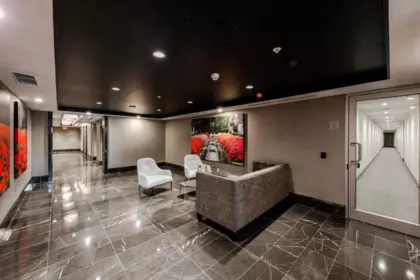 Family Room Photo of 903 7228 Adera Street, Vancouver, BC