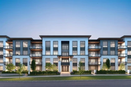 Exterior Rear Photo of 301 2425 166 Street, Surrey, BC