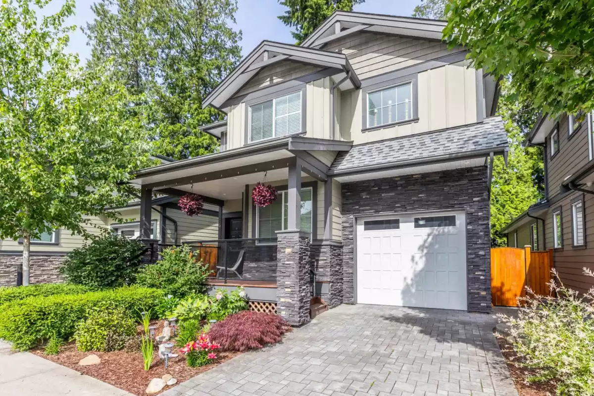 Exterior Rear Photo of 4 1488 Victoria Drive, Port Coquitlam, BC