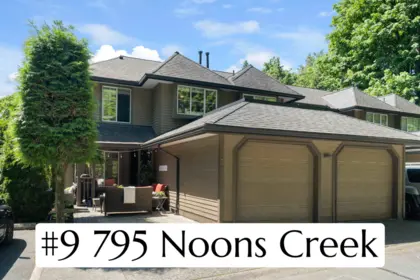 9 795 Noons Creek Drive, Port Moody, BC, Port moody — Townhouse for sale