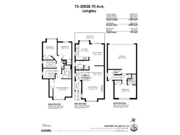 73 20038 70 Avenue, Langley, BC, Langley — Townhouse for sale
