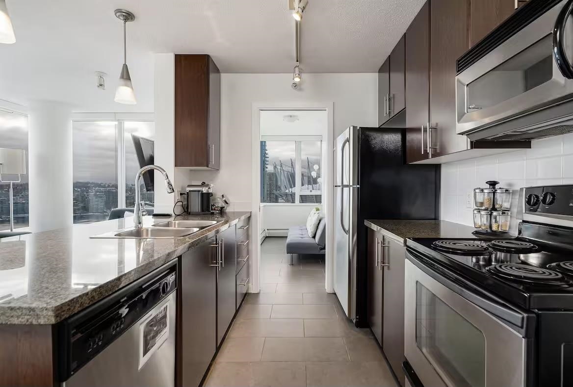 Dining Area Photo of 2202 688 Abbott Street, Vancouver, BC