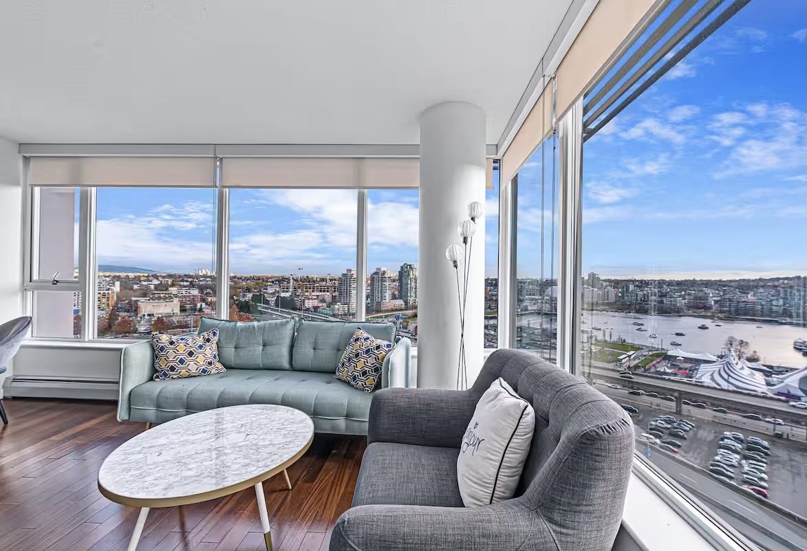 Family Room Photo of 2202 688 Abbott Street, Vancouver, BC