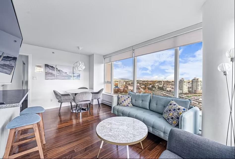 Living Room Photo of 2202 688 Abbott Street, Vancouver, BC