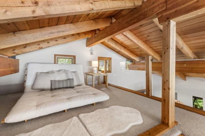 Aerial View of 9249 Lakeshore Drive, Whistler, BC