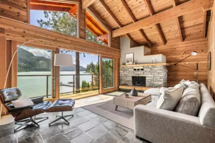 Family Room Photo of 9249 Lakeshore Drive, Whistler, BC