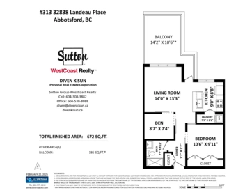 Laundry Room Photo of 313 32838 Landeau Place, Abbotsford, BC
