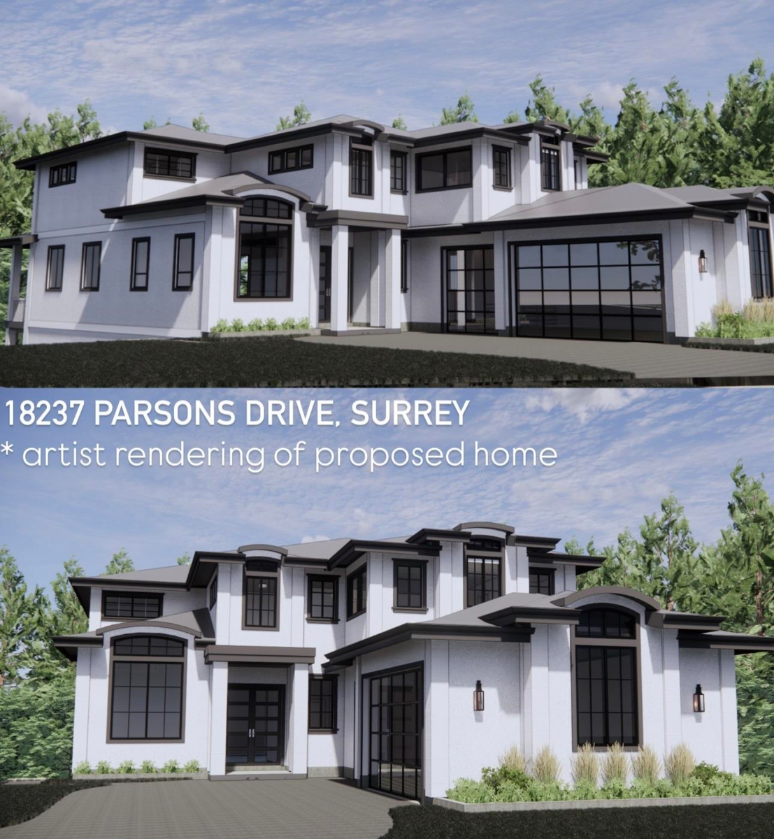 Exterior Front Photo of 18237 Parsons Drive, Surrey, BC