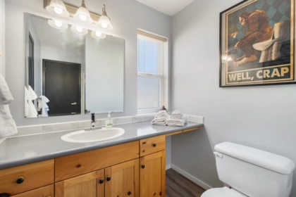 Powder Room Photo of 20959 Sakwi Creek Road, Mission, BC