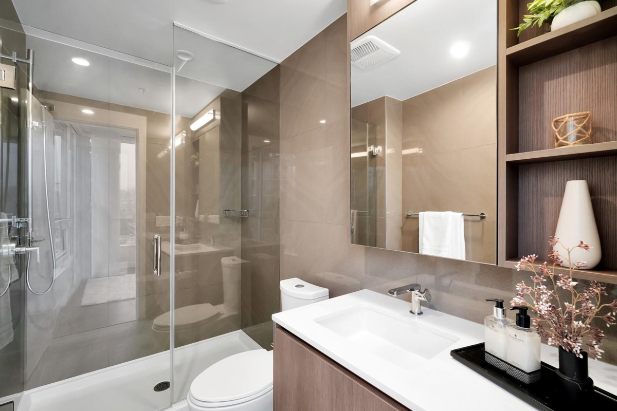 Powder Room Photo of 1603 618 Carnarvon Street, New Westminster, BC