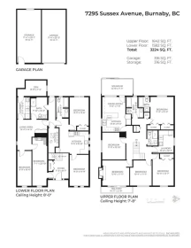 7295 Sussex Avenue, Burnaby, BC, Burnaby — Single Family Residence for sale