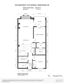Walk-In Closet Photo of 210 2028 W 11th Avenue, Vancouver, BC