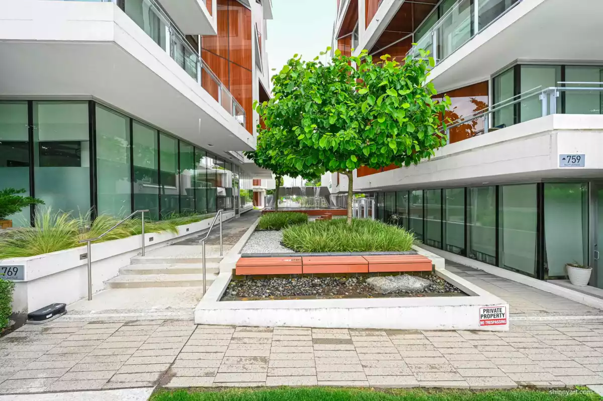 Exterior Rear Photo of 601 5699 Baillie Street, Vancouver, BC