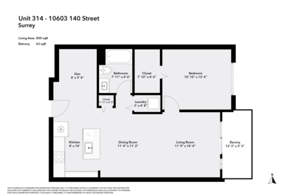 Hallway Photo of 314 10603 140 Street, Surrey, BC