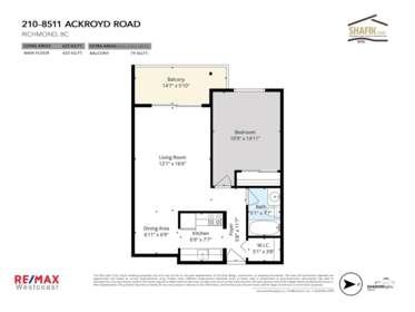 Office / Den Photo of 210 8511 Ackroyd Road, Richmond, BC