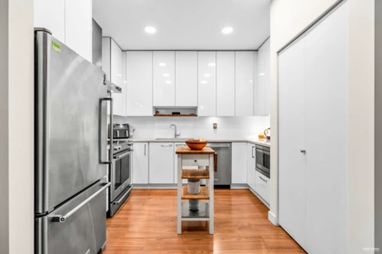 Kitchen Photo of 201 5460 Broadway, Burnaby, BC