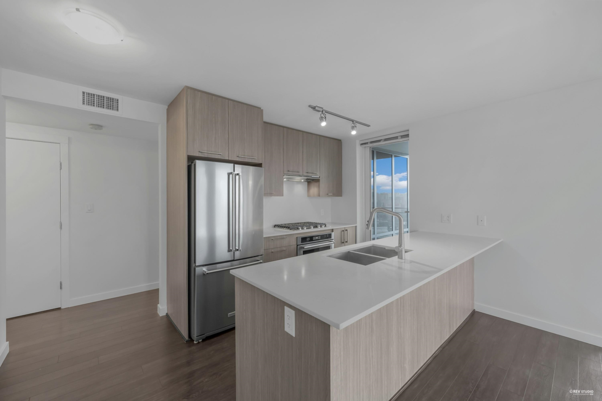 Aerial View of 1109 7708 Alderbridge Way, Richmond, BC