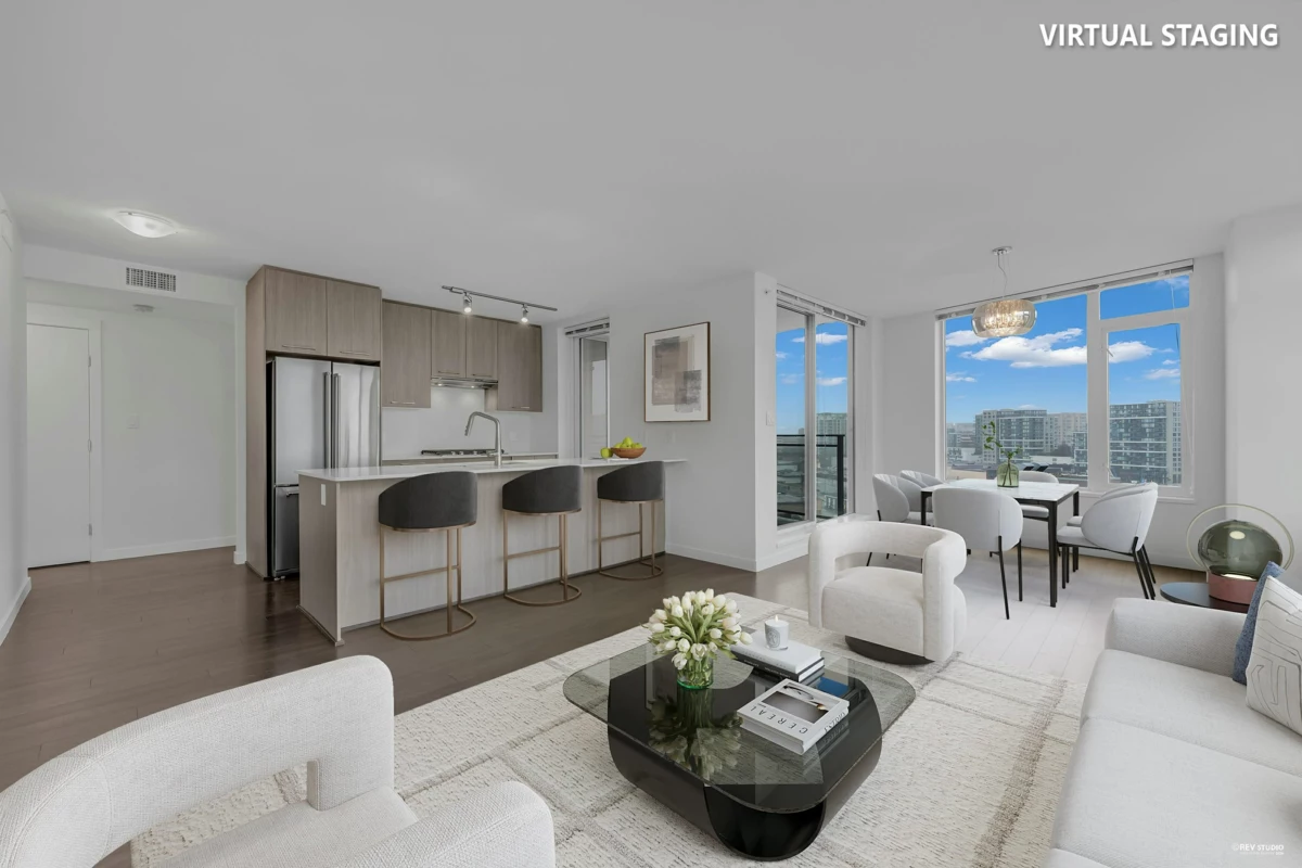 Family Room Photo of 1109 7708 Alderbridge Way, Richmond, BC