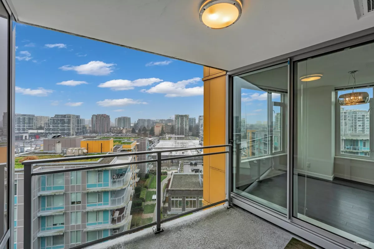 Outdoor Deck Photo of 1109 7708 Alderbridge Way, Richmond, BC