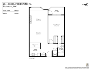 Garage Interior Photo of 204 8680 Lansdowne Road, Richmond, BC