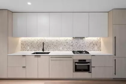 Kitchen Photo of 422 2471 St George Street, Vancouver, BC
