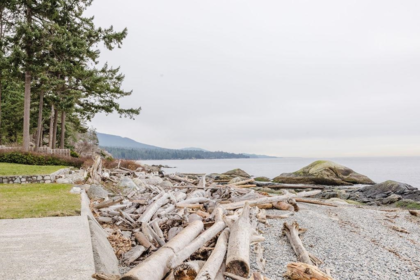 Aerial View of 1537 Mccullough Road, Sechelt, BC