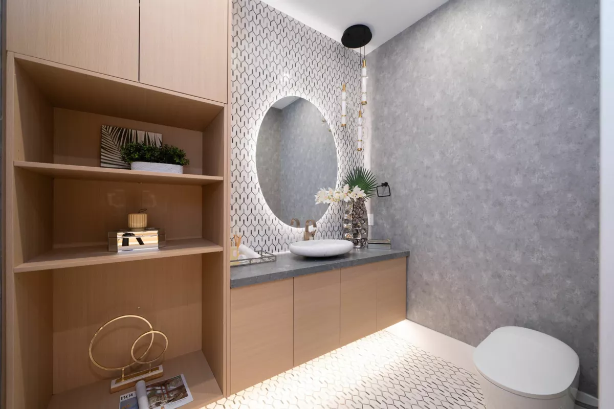 Powder Room Photo of 8060 Minler Road, Richmond, BC