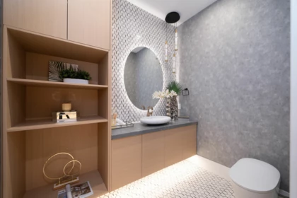 Powder Room Photo of 8060 Minler Road, Richmond, BC