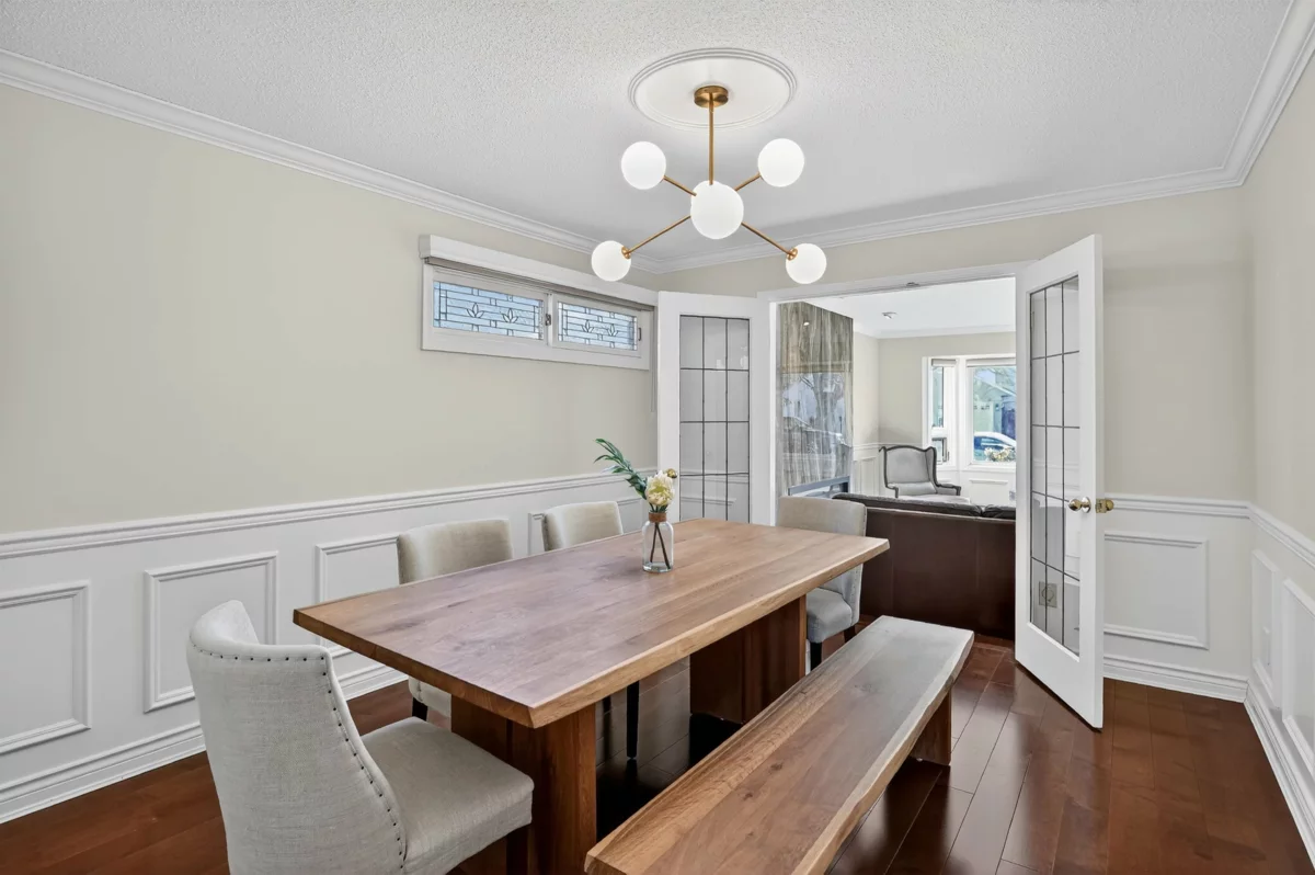 Dining Area Photo of 5551 Floyd Avenue, Richmond, BC