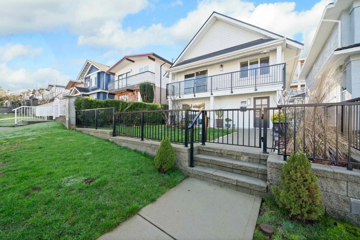 Aerial View of 4740 Albert Street, Burnaby, BC