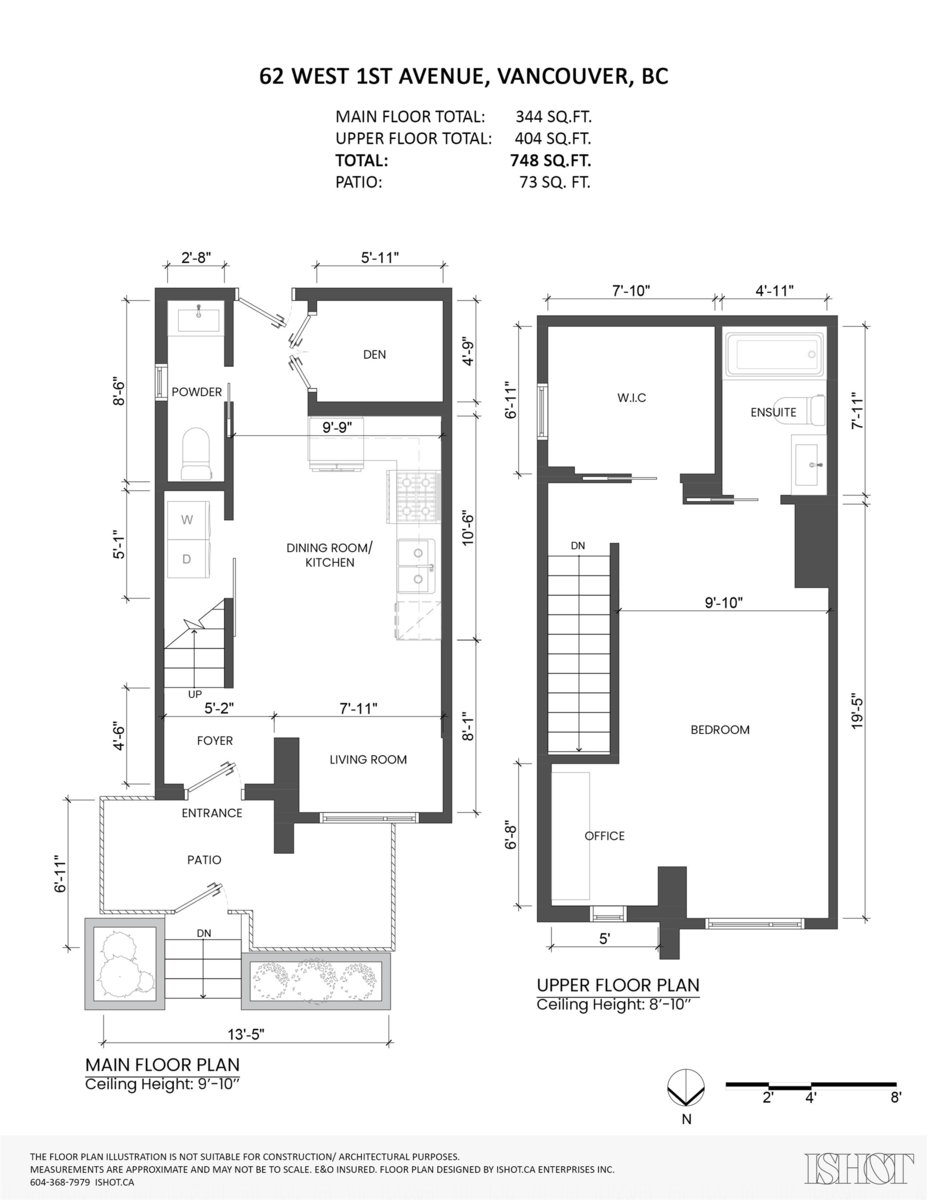 Backyard Photo of 62 W 1st Avenue, Vancouver, BC