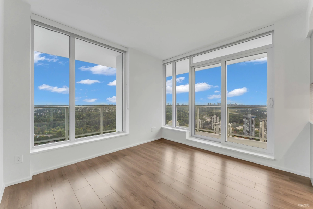 Living Room Photo of 3407 3833 Evergreen Place, Burnaby, BC