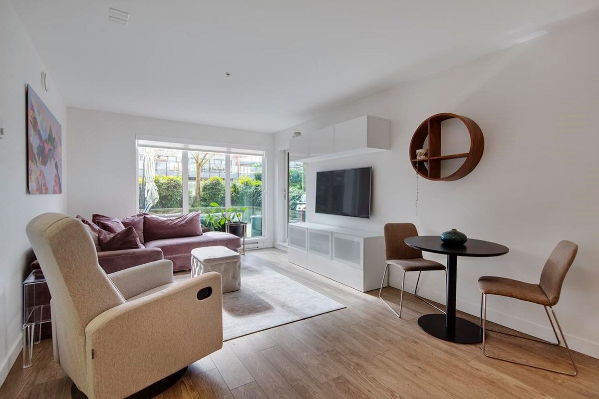 Family Room Photo of 206 1061 Marine Drive, North Vancouver, BC