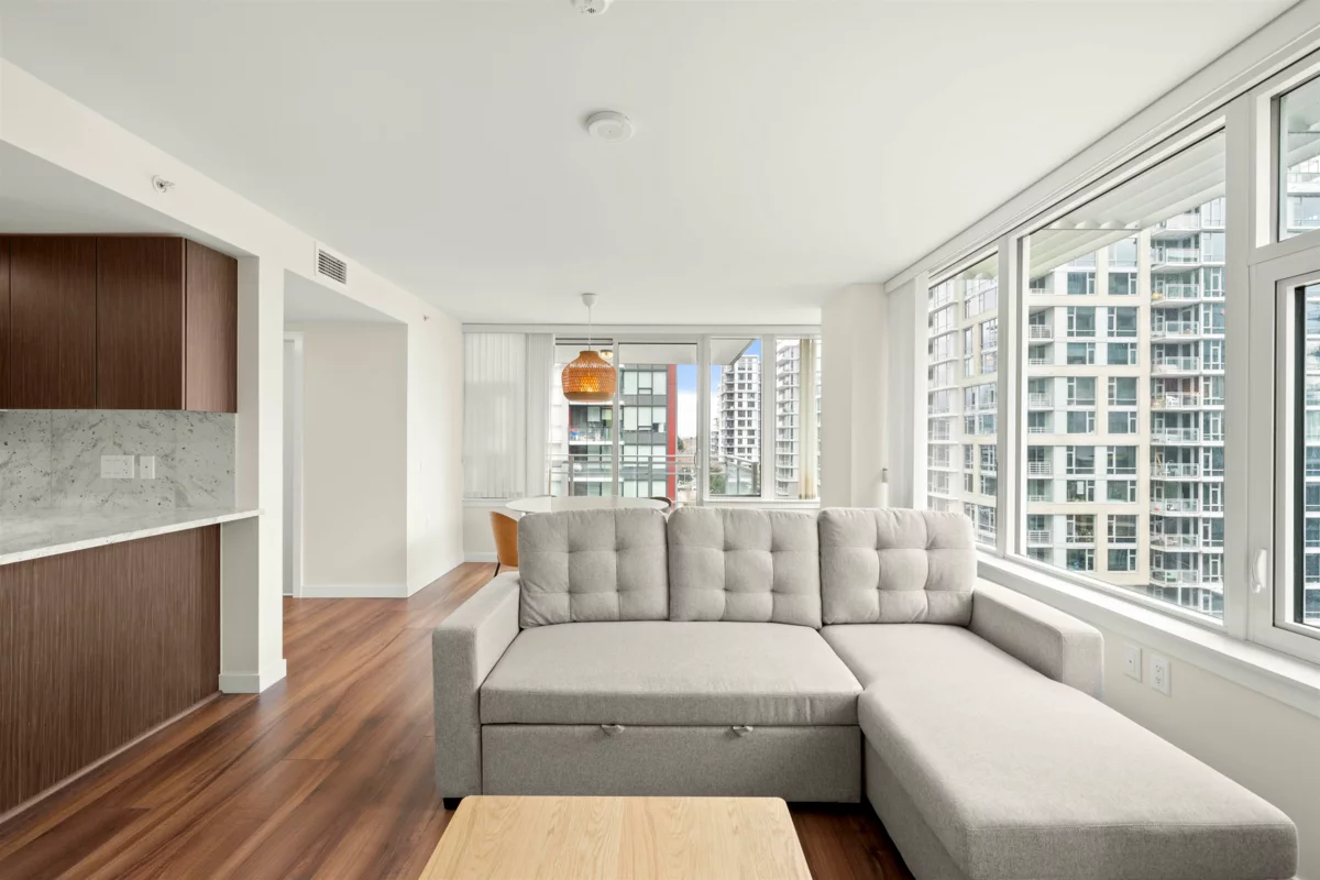 Family Room Photo of 809 8699 Hazelbridge Way, Richmond, BC