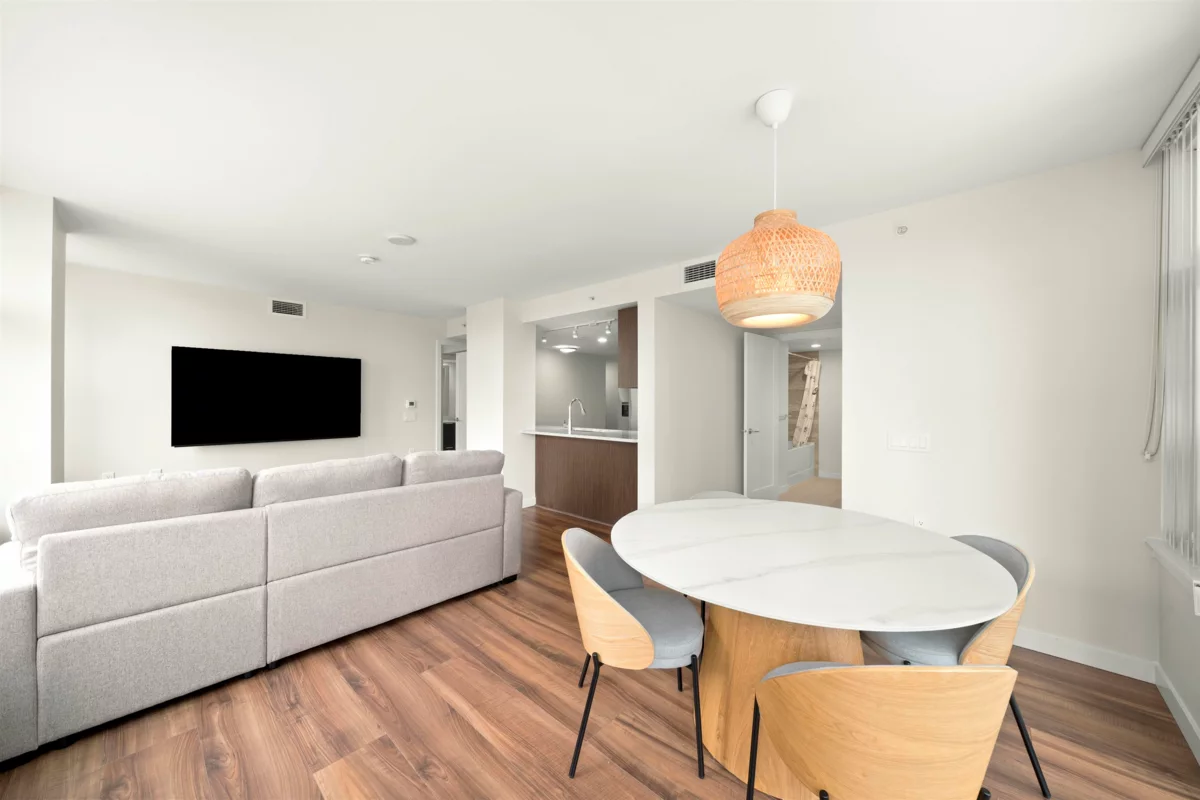 Kitchen Island Photo of 809 8699 Hazelbridge Way, Richmond, BC