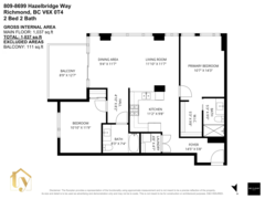 809 8699 Hazelbridge Way, Richmond, BC