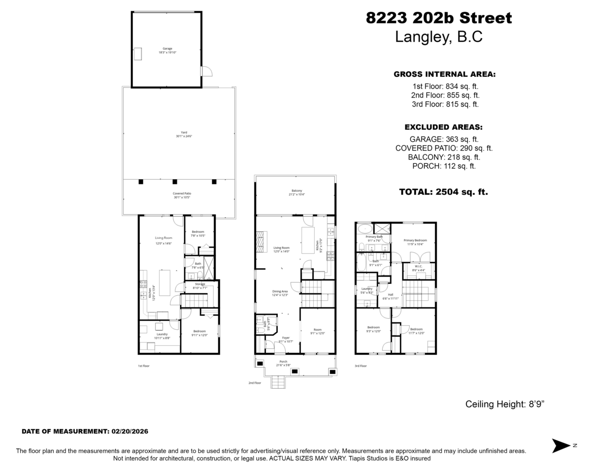 Playground / Recreational Area Near 8223 202b Street, Langley, BC