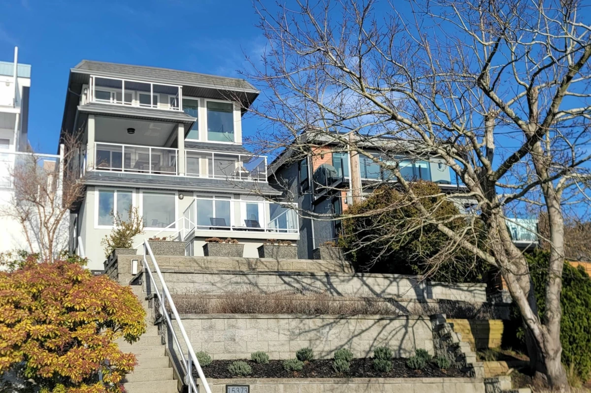 Exterior Rear Photo of 15373 Victoria Avenue, White Rock, BC