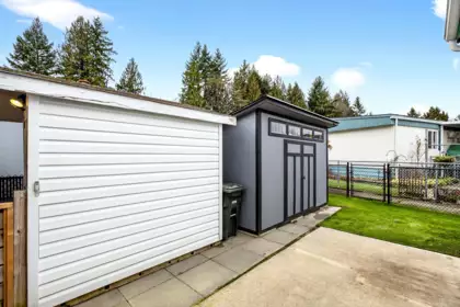 Garage Interior Photo of 19635 Planetree Lane, Pitt Meadows, BC