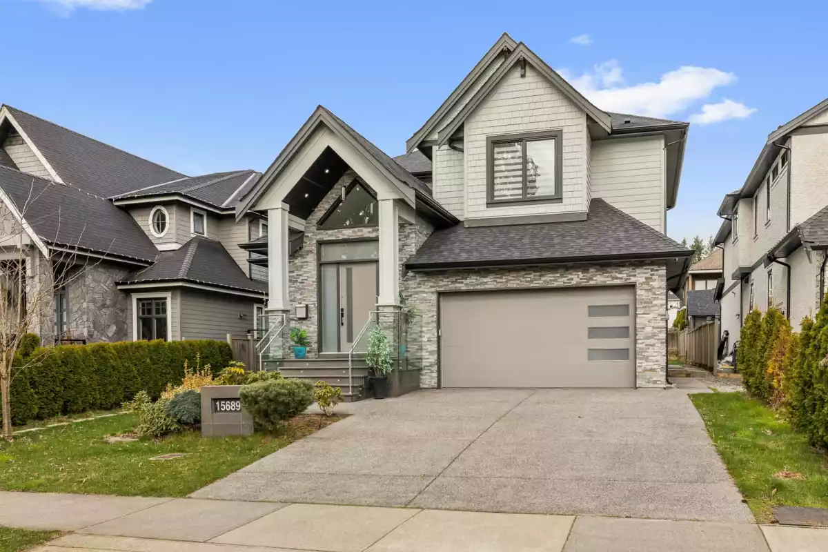 Exterior Rear Photo of 15689 106a Avenue, Surrey, BC