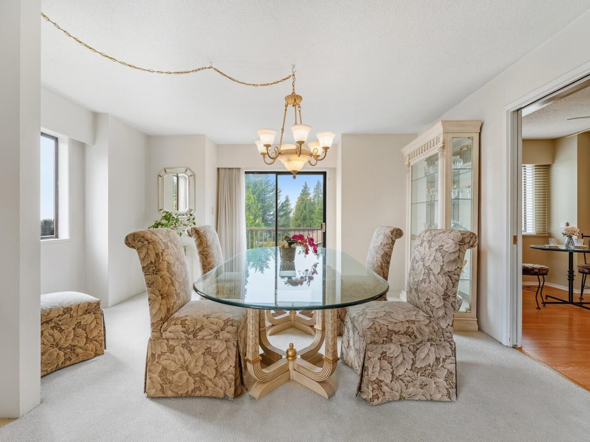 Dining Area Photo of 8355 Nelson Avenue, Burnaby, BC
