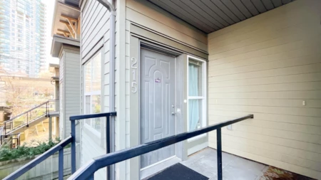 Outdoor Patio Photo of 215 4155 Central Boulevard, Burnaby, BC