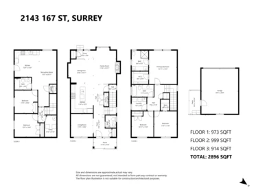Hallway Photo of 2143 167 Street, Surrey, BC