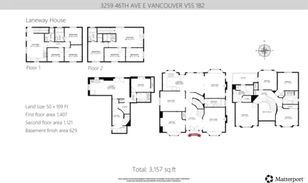 3259 E 46th Avenue, Vancouver, BC, Vancouver — Single Family Residence for sale